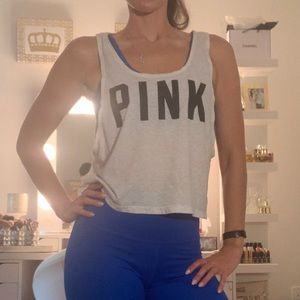 Pink workout shirt
